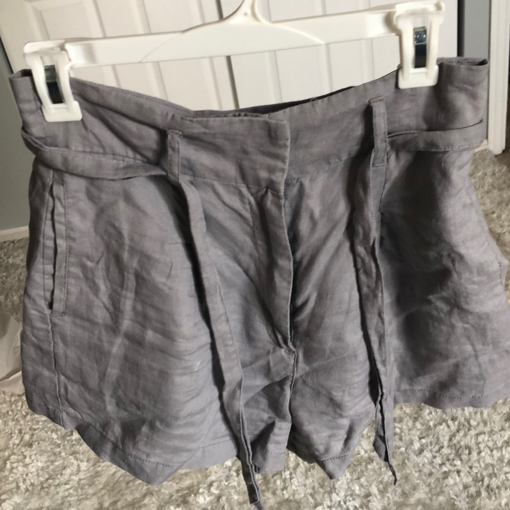 Grey Dressy Shorts